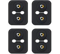 kykj 4 Pcs Car Door Lock Cover Protector for smart1 Brabus 2023, Shock Absorption Automotive Door Lock Protectors Car Accessories