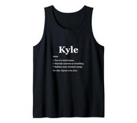 Kyle is A Legend Dictionary Definition Funny Saying Tank Top