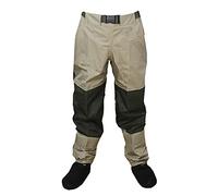 Kylebooker Breathable Fly Fishing Waist Waders Stockingfoot High Pant Wader Duck Hunting Wading Pants (L)