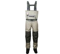Kylebooker Fly Fishing Waders Breathable Stocking Foot Chest Waders Waterproof Equipment for Men
