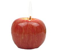 Kylewo Apple-Shaped Candle, Unscented, Realistic Lightning Effects, Wedding & Party Decoration