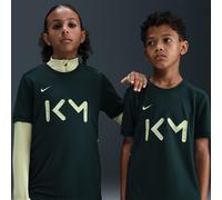 Kylian Mbappé Academy Older Kids' Nike Dri-FIT Football Short-Sleeve Top - Green - Polyester XL