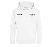 Kylian Mbappe Paris Logo Kids Hoodie - White / 2-3 years