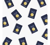 Kylie And The Machine Love You to The Moon and Back Woven Labels for Dressmaking - per Pack of 6