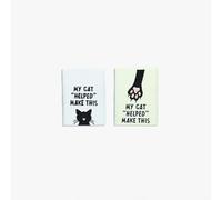 Kylie And The Machine My Cat Helped Make This Woven Labels for Dressmaking - per Pack of 6