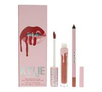 Kylie By Kylie Jenner Matte Lip Kit 801 Queen 2 Piece Gift Set: Liquid Lipstick