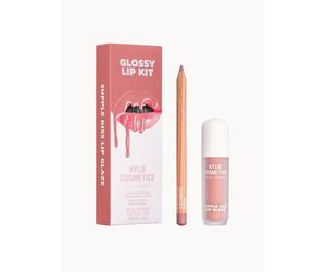 Kylie Cosmetics Glossy Lip Kit (Various Shades) - Comes Naturally