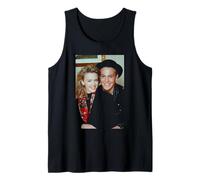 Kylie Minogue And Jason Donovan Neighbours Actors Pop Stars Tank Top