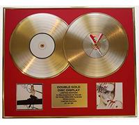 KYLIE MINOGUE/DOUBLE CD GOLD DISC DISPLAY/LTD. EDITION/COA/BODY LANGUAGE & X