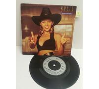 KYLIE MINOGUE - KYLIE MINOGUE never too late 7" picture sleeve single PWL45