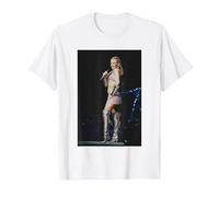 Kylie Minogue KylieFever2002 Tour Live in Cardiff T-Shirt, Men, White, 4X-Large