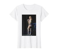 Kylie Minogue KylieFever2002 Tour Live in Cardiff T-Shirt, Women, White, X-Large