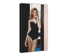 Kylie Minogue Singer Poster 3 Canvas Poster Wall Art Decor Print Picture Paintings for Living Room Bedroom Decoration Frame-style 12x18inch(30x45cm)