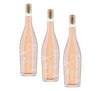 Kylie Minogue Vin de Provence Rosé - The Signature Range, 75cl, 12.5% ABV - A Refined French Rosé for Effortless Elegance (Pack of 3)