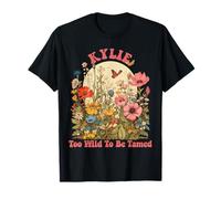 KYLIE Name Cute Retro Girls Wildflower KYLIE Name T-Shirt