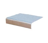 Kylie Premium Bed Pads | Blue | 4 Litre | Double Bed 139 x 91cm | Washable Absorbent Incontinence Sheets | Waterproof Backing | 50cm Mattress Tuck Flaps on Each Side