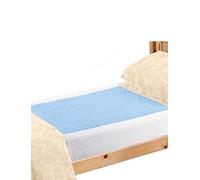 Kylie Premium Bed Pads for Single Bed, Blue, 3 Litre (Eligible for VAT Relief in The UK)