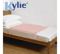 Kylie Premium Bed Pads | Pink | 5 Litre | King Size Bed 150 x 91cm | Washable Absorbent Incontinence Sheets | Waterproof Backing | 50cm Mattress Tuck Flaps on Each Side