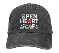 Kyliele Open- Heart Surgery Been There Done That Baseball Cap for Men Women Hats Adjustable Denim Hat Dad Hat