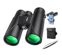 Kylietech High Power 12x42 Binoculars for Adults with BAK4 Prism, FMC Lens, Fogproof & Waterproof Great for Bird Watching Travel Stargazing Hunting Concerts (Smartphone Adapter Included)