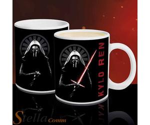 Kylo Ren Heat Change Mug Star Wars Force Awakens Changing Lightsaber 300ml Cup
