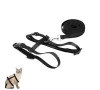 KYLOS Cat Harness and Leash Set, Vest for Cats with Lead, Harness for Cats and Cats, Escape Resistant, Adjustable, Lightweight and Soft Harness for Pets, for Travelling and Walking