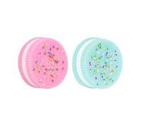 KYLOS Squishy Toy, Squishy, Squishy, Squishy, Squishy, Pink and Blue, Ultra Soft Toy, Size 3.8 cm x 1 cm