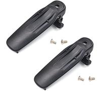 Kymate KBH-11 Belt Clip for Kenwood Radios KBH11 Clips NX200 NX300 TK2180 TK3180 NX3200 NX3220 NX3300 NX3320 NX210 NX5200 NX5300 NX5400 Two Way Radio 2Pack
