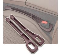 KYMEDQ 2 Pcs Car Seat Gap Filler For AUDI A3 Sportback 2008-2024 2025, Vehicle Mounted Gap Leak Proof Filling Strip, Fill The Gap Between Seat Console With Storage Function, Wipe Able,03