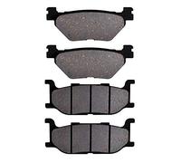 KYN for Yamaha XVS 950 Bolt C Spec (Remote Reservoir Rear Shocks) 2015-2020, XVS950 Bolt R Spec (Remote Reservoir Rear Shocks) 2014-2020 Motorcycle Front Rear Brake Pads Organic Disc