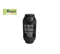 Kynast Garden Solar Hanging Lantern Brown with LED Candle Height 44cm