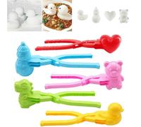 KyneLit Duck Rice Mold, Duck Shaped Rice, DIY Sushi Molds Animal Rice Tool, Duck Snowball Maker, Rice Duck Mold, DIY Sushi Duck Rice Mould, Duck Rice Mold Tongs (5 PCS)