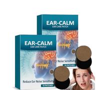 KyneLit Tinnitus Relief Patch, Natural Herbal Ear Pain Relief, 2 Box