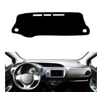 KYNEPSBH fits for Toyota Vitz 2012-2017, Dashboard Cover, Interior Dashboard Cover, Black Dashboard Protection Mat, Car Interior Accessories