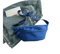 Kyntex Crossbody Bags Chest Bag Banana for Women Sling Waist Pack Canvas Running Waist-Blue