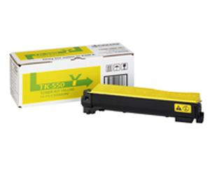 Kyocera 0T2HMAEU Original Yellow Kyocera TK-550Y Toner Cartridge (TK550Y) Printer Cartridge