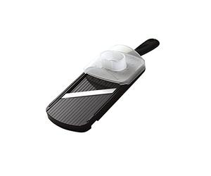 Kyocera Adjustable Slicer, Ceramic, Black, 27.7 x 9.2 x 1.6 cm