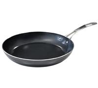 Kyocera CFP-L09 Ceramic Frying Pan with Ceramic Non-Stick Coating, 24 cm, PFAS/PTFE Free, Stainless Steel Handle, Suitable for All Hob Types