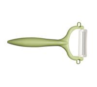 Kyocera CSN-152 NRD Double-Edged Slicer, Ceramic Blade - Red