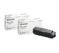 Kyocera Laser Toner Cartridge TK-1170 - Black Original - Twin Pack (2-Pack)