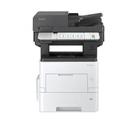 KYOCERA ECOSYS MA6000ifx All-in-One Monochrome Laser Printer (Print/Copy/Scan/Fax), 62 ppm, Up to Fine 1200 dpi, Gigabit Ethernet HyPAS Capable, 7 inch Touchscreen Panel, 512 MB