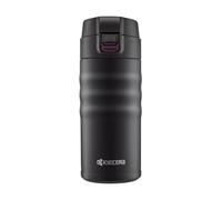 Kyocera MB-12F BK Travel Mug, Flip top, Stainless Steel, Black, 350ml