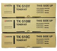 Kyocera TK-510 Original Cyan/Magenta/Yellow FS-C5020N/FS-C5030N/FS-C5025