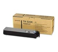 Kyocera TK-520 K Toner Black, Original Premium Printer Cartridge 1T02HJ0EU0 for FS-C5015N