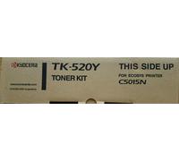 Kyocera - TK-520Y - Toner Cartridge Yellow - Toner Kit Yellow - New