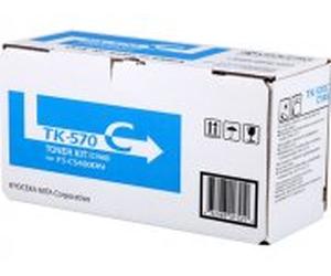 Kyocera TK-570C Original Cyan Kyocera TK-570C Toner Cartridge (1T02HGCEU0) Printer Cartridge