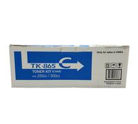 Kyocera TK865C Cyan Toner Cartridge Genuine Original TK-865C TASKalfa Printer