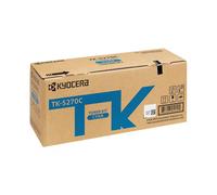Kyocera Toner Cartridge Cyan TK-5270C (6000 Page Capacity) 1T02TVCNL0
