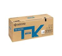 KYOCERA Toner Cartridge Cyan TK-5270C | Printer toner compatible with P6230cdn, M6230cidn and M6630cidn. Toner cartridge