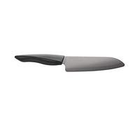 KYOCERA ZK-160 BK EU - 16cm Ceramic Chef's Santoku Knife, Black